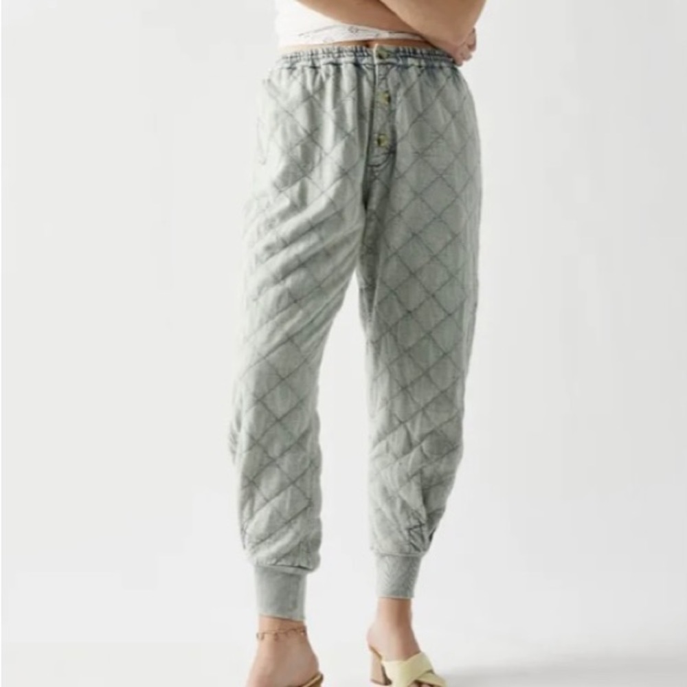 Free People quilted sweatpants